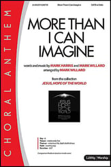 More Than I Can Imagine SATB choral sheet music cover